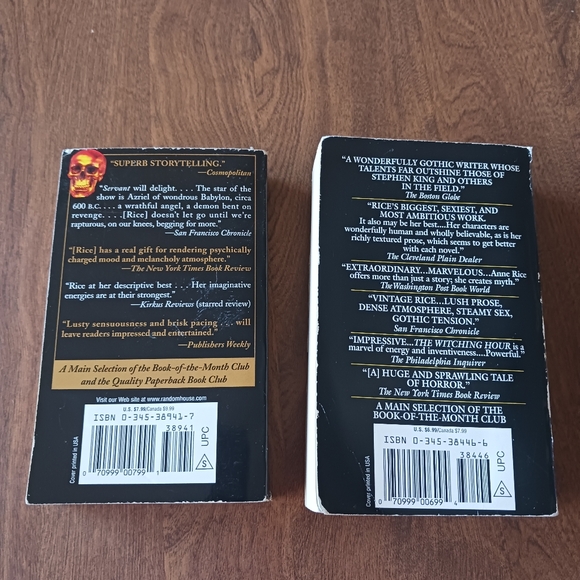 Anne Rice Book Bundle Of Two Paperbacks - Picture 2 of 8